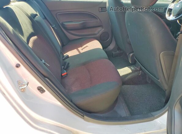 ML32FUFJ8RHF14908 2024 MITSUBISHI MIRAGE Белый Вид задних сидений
