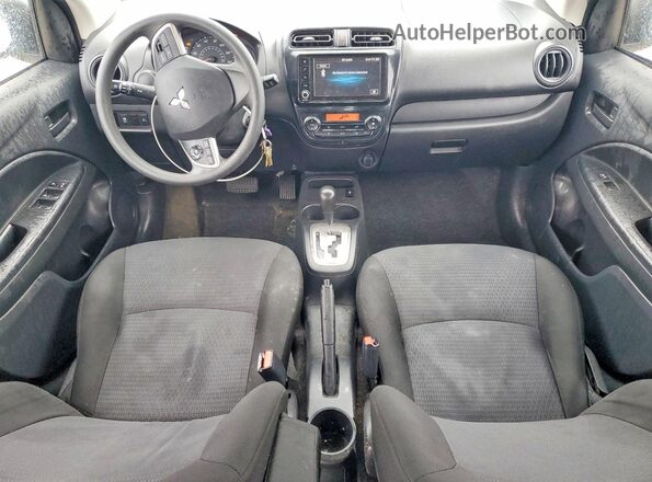 ML32FUFJ9RHF03691 2024 MITSUBISHI MIRAGE White Առջևի վահանակի տեսք