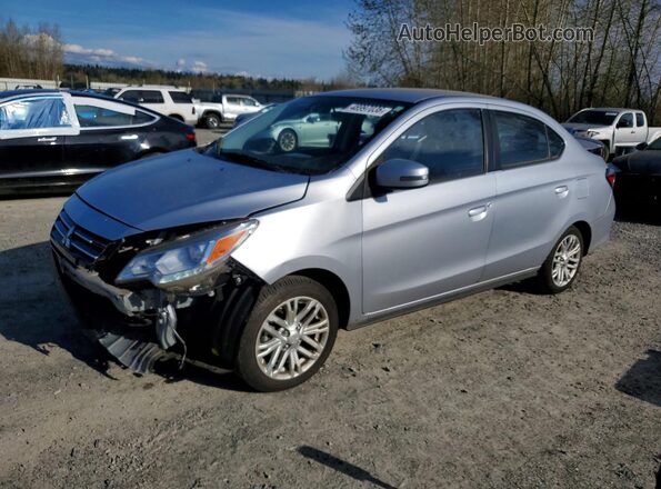 ML32FVFJ1PHF05020 2023 MITSUBISHI MIRAGE Серебряный Передняя левая четверть
