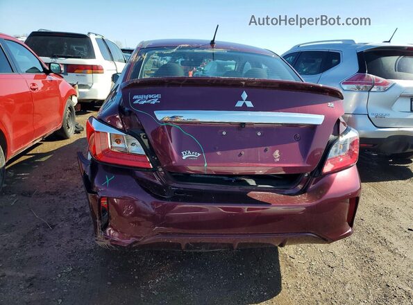 ML32FVFJ2RHF05028 2024 MITSUBISHI MIRAGE Red Widok z tyłu