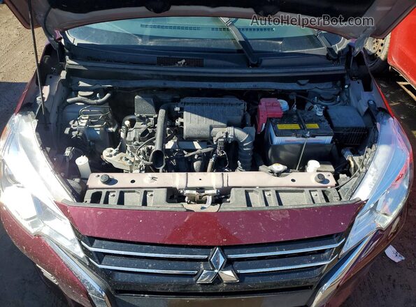 ML32FVFJ2RHF05028 2024 MITSUBISHI MIRAGE Red Widok wnętrza z tyłu