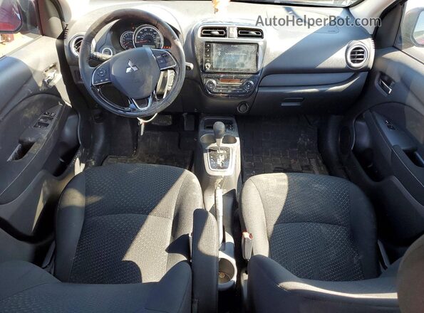 ML32FVFJ2RHF05028 2024 MITSUBISHI MIRAGE Red Widok deski rozdzielczej