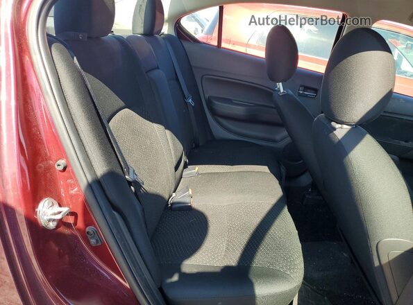 ML32FVFJ2RHF05028 2024 MITSUBISHI MIRAGE Red Widok tylnych siedzeń