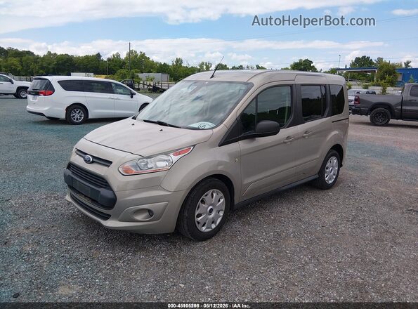 NM0AE8F70G1276558 2016 FORD TRANSIT CONNECT Tan Przód lewy