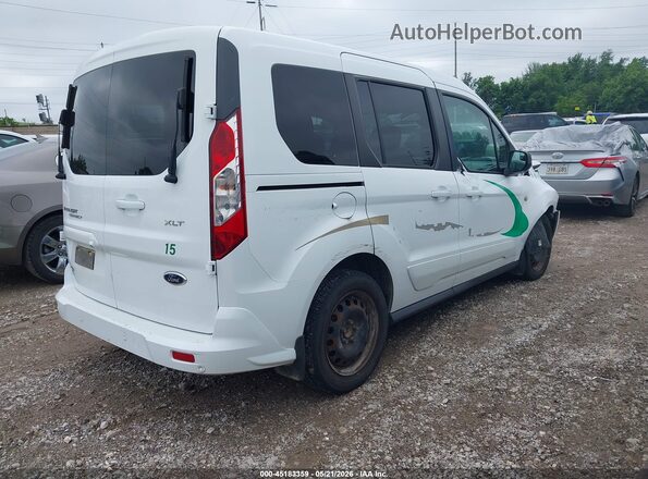 NM0AS8F71G1260197 2016 FORD TRANSIT CONNECT White Trasero derecho