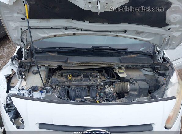 NM0AS8F71G1260197 2016 FORD TRANSIT CONNECT White Vista trasera