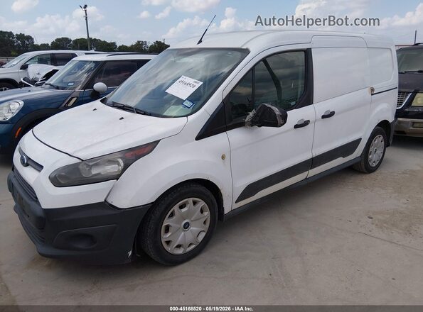 NM0GS7F74H1323721 2017 FORD TRANSIT CONNECT White წინა მარცხენა ხედი სამი მეოთხედიდან