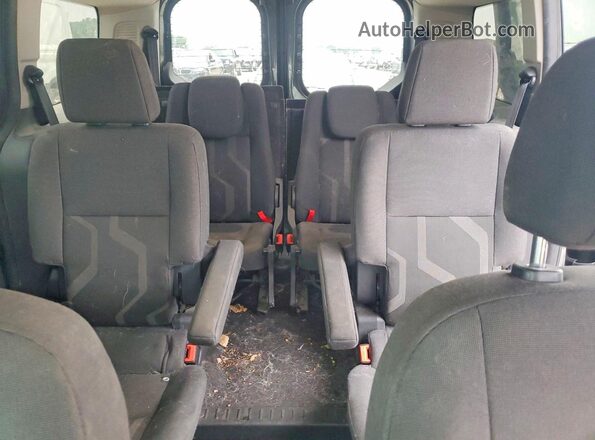 NM0GS9F72H1334244 2017 FORD TRANSIT Black Widok tylnych siedzeń