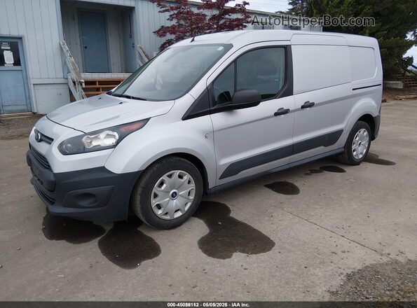 NM0LE7E72H1293173 2017 FORD TRANSIT CONNECT Серебряный Передняя левая четверть