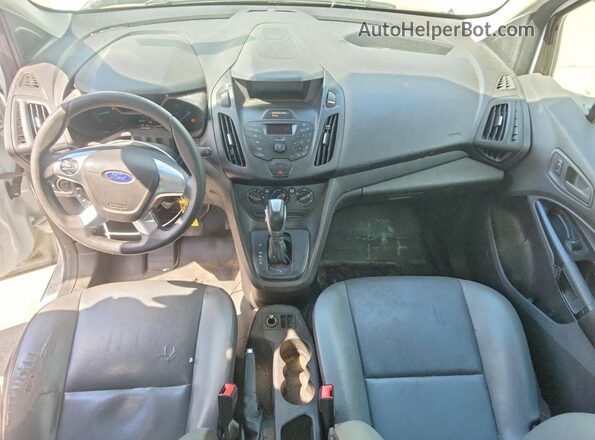 NM0LS6E79H1332201 2017 FORD TRANSIT White Widok deski rozdzielczej