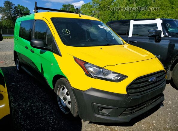 NM0LS7E26M1506181 2021 FORD TRANSIT Зеленый Передняя правая четверть