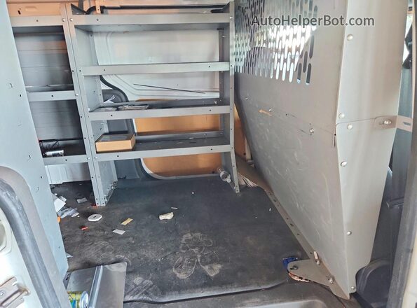 NM0LS7E27K1393886 2019 FORD TRANSIT White Widok wnętrza z tyłu