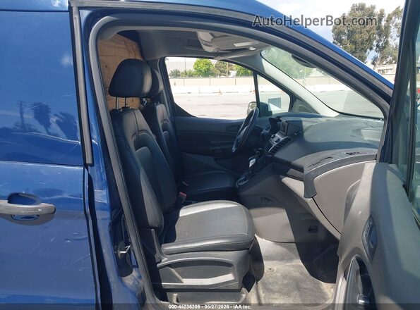NM0LS7E2XK1411796 2019 FORD TRANSIT CONNECT Синий Вид салона спереди