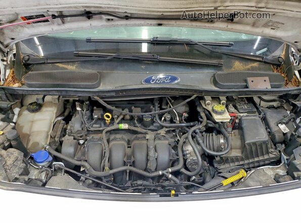 NM0LS7E2XL1455248 2020 FORD TRANSIT White Vista del compartimento del motor