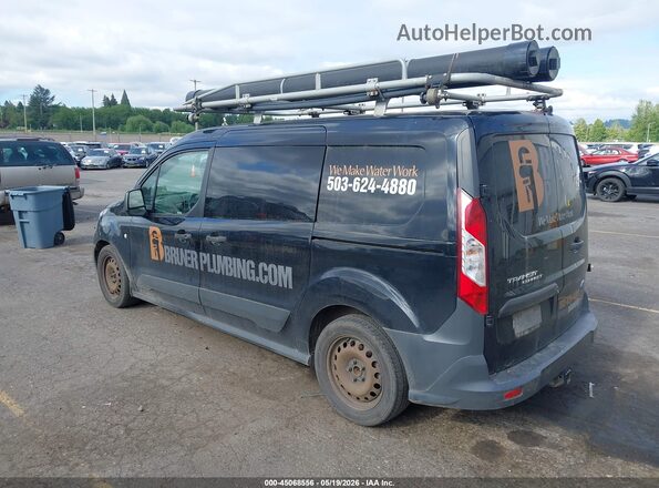 NM0LS7E75H1313392 2017 FORD TRANSIT CONNECT Black Tył lewy