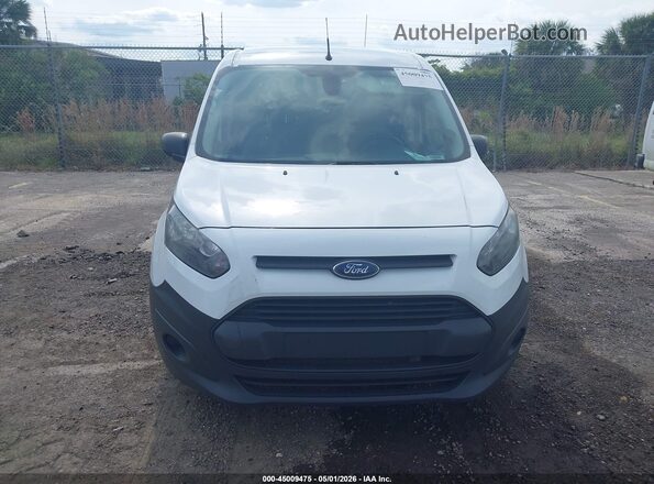 NM0LS7E75J1353753 2018 FORD TRANSIT CONNECT Белый Вид спереди
