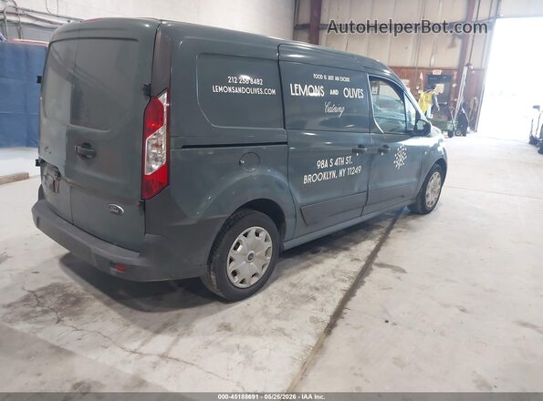 NM0LS7E76J1356404 2018 FORD TRANSIT CONNECT Зеленый Задняя правая четверть
