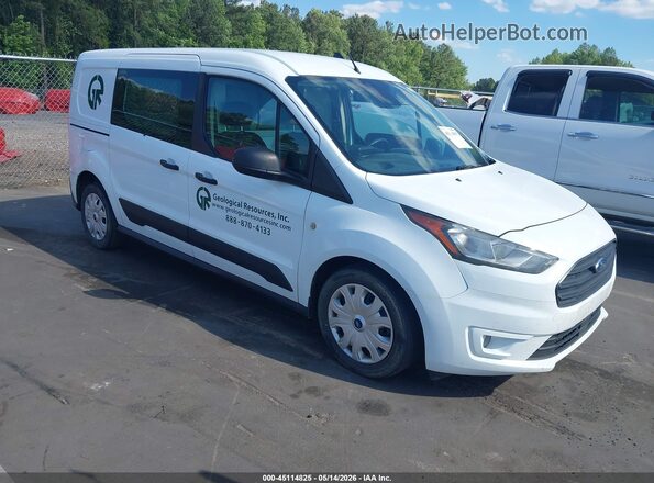 NM0LS7F20M1483561 2021 FORD TRANSIT CONNECT White Передня права чверть