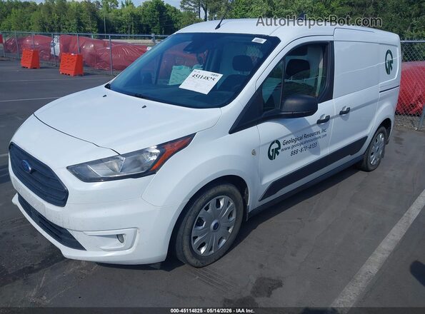 NM0LS7F20M1483561 2021 FORD TRANSIT CONNECT White Передня ліва чверть