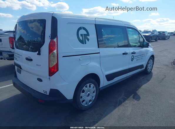 NM0LS7F20M1483561 2021 FORD TRANSIT CONNECT White Задня права чверть