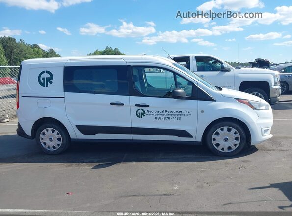 NM0LS7F20M1483561 2021 FORD TRANSIT CONNECT White Вид задньої частини салону
