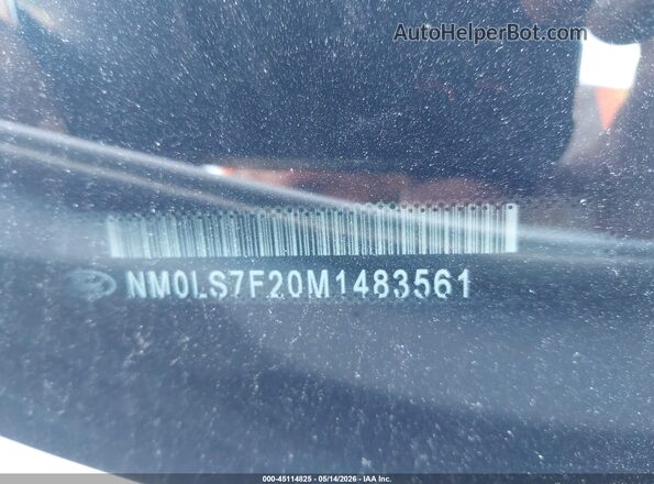 NM0LS7F20M1483561 2021 FORD TRANSIT CONNECT White Вид підкапотного простору
