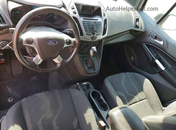 NM0LS7F75J1359261 2018 FORD TRANSIT White Widok deski rozdzielczej
