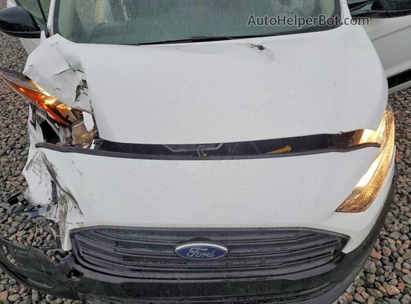 NM0LS7S26P1565126 2023 FORD TRANSIT White Vista del compartimento del motor