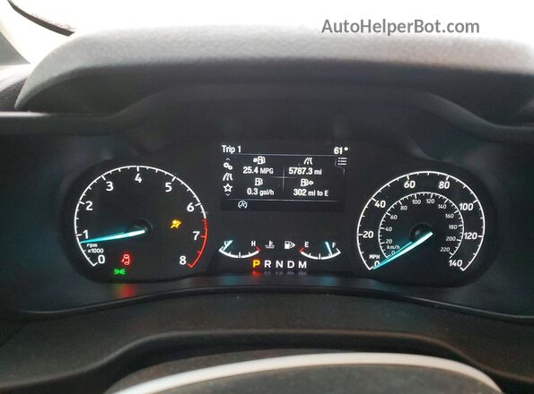 NM0LS7S26P1565126 2023 FORD TRANSIT White Vista del cuadro de instrumentos