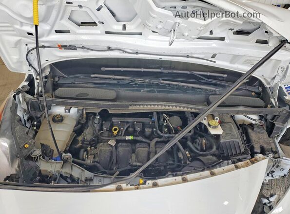 NM0LS7S29P1569297 2023 FORD TRANSIT White Widok komory silnika