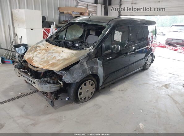 NM0LS7T20N1544090 2022 FORD TRANSIT CONNECT Black Передня ліва чверть