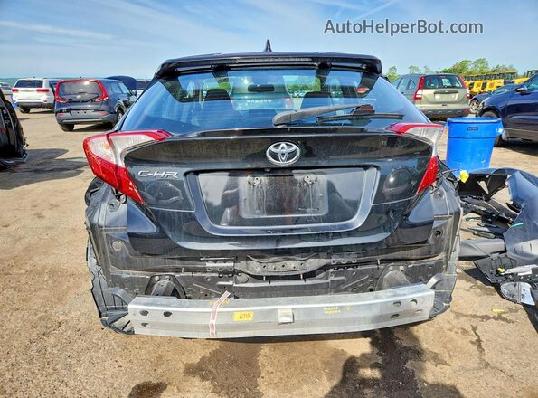 NMTKHMBX0JR022595 2018 TOYOTA C-HR Black უკანა ხედი