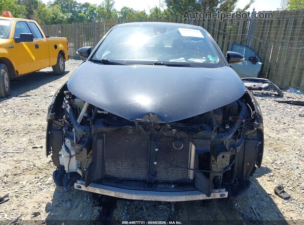 NMTKHMBX0JR031765 2018 TOYOTA LE Black Widok zestawu wskaźników