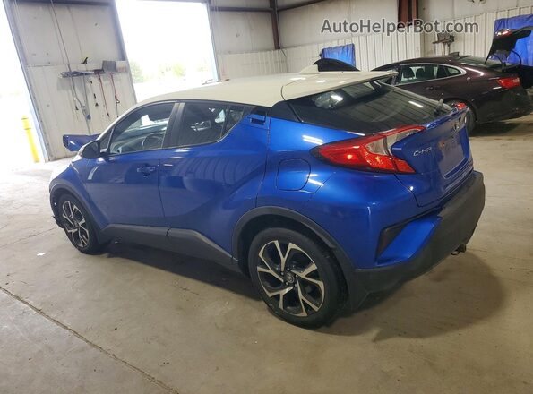 NMTKHMBX2JR022307 2018 TOYOTA C-HR Синий Задняя левая четверть