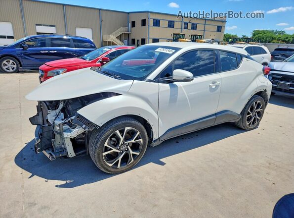 NMTKHMBX2JR027443 2018 TOYOTA C-HR White Przód lewy