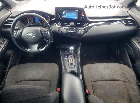 NMTKHMBX2JR055694 2018 TOYOTA C-HR Blue Widok deski rozdzielczej