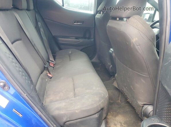 NMTKHMBX2JR055694 2018 TOYOTA C-HR Blue Widok wnętrza z tyłu