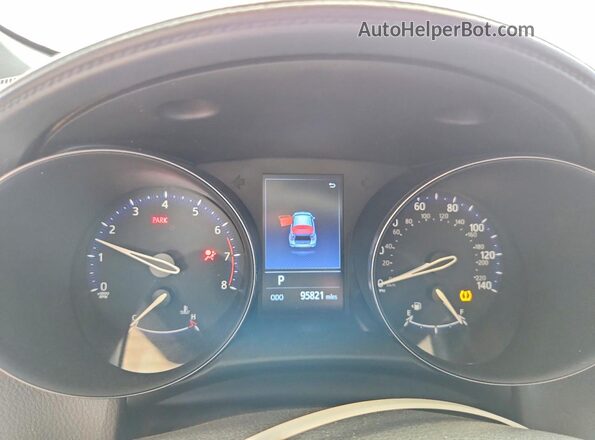 NMTKHMBX2KR095646 2019 TOYOTA LE Silver Սարքավորումների վահանակի տեսք