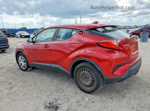NMTKHMBX2LR118635 2020 TOYOTA C-HR Red Հետևի ձախ