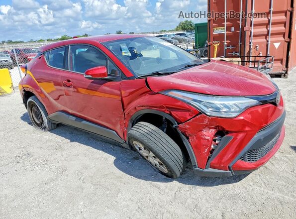 NMTKHMBX2LR118635 2020 TOYOTA C-HR Red Առջևի աջ