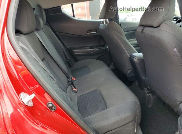 NMTKHMBX2LR118635 2020 TOYOTA C-HR Red Սալոնի հետևի տեսք