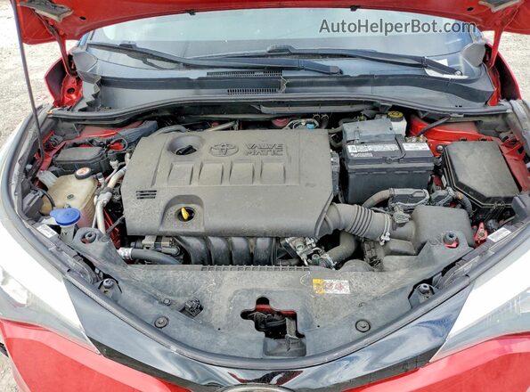 NMTKHMBX2LR118635 2020 TOYOTA C-HR Red Շարժիչի բաժամունքի տեսք