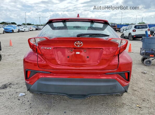 NMTKHMBX2LR118635 2020 TOYOTA C-HR Red Հետևի տեսք