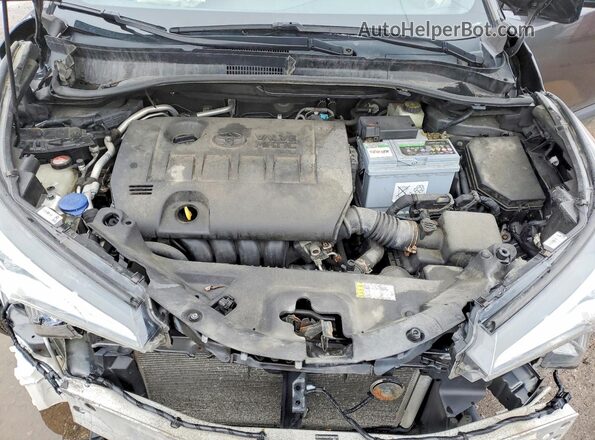 NMTKHMBX5JR005761 2018 TOYOTA C-HR Gray Widok wnętrza z tyłu
