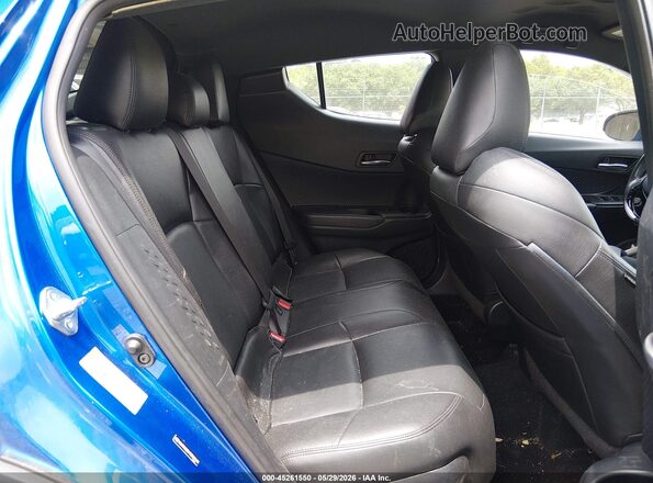 NMTKHMBX5JR019403 2018 TOYOTA C-HR Blue VIN კოდის სტიკერის ხედი