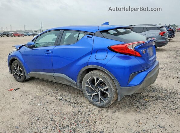 NMTKHMBX5JR047346 2018 TOYOTA C-HR Blue Tył lewy