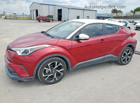 NMTKHMBX6JR045461 2018 TOYOTA C-HR Красный Передняя левая четверть