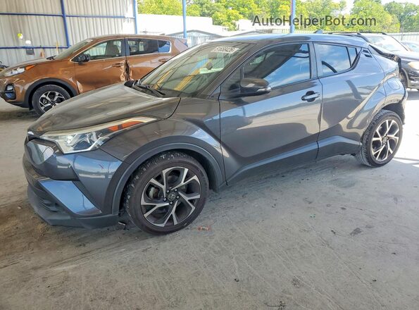 NMTKHMBX6KR098291 2019 TOYOTA C-HR Charcoal წინა მარცხენა ხედი სამი მეოთხედიდან