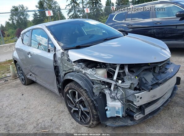 NMTKHMBX8LR106246 2020 TOYOTA C-HR Серебряный Передняя правая четверть