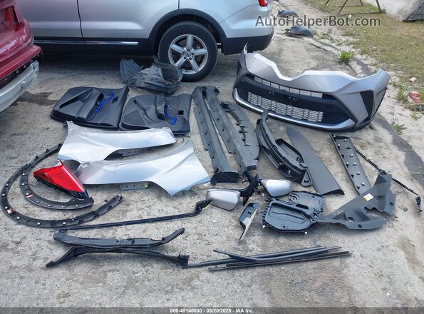 NMTKHMBX8LR106246 2020 TOYOTA C-HR Серебряный Вид щитка приборов